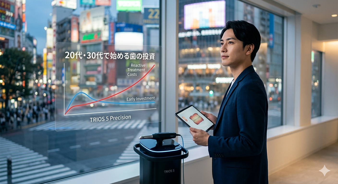 歯に投資すると生涯いくら得？20代・30代で始める歯科矯正の生涯コスト｜渋谷おおの歯科・矯正歯科